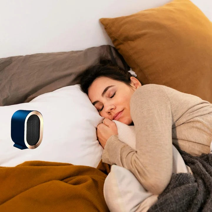 Energy-Efficient Compact Electric Space Heater with Eco Mode – Portable & Fast Heating