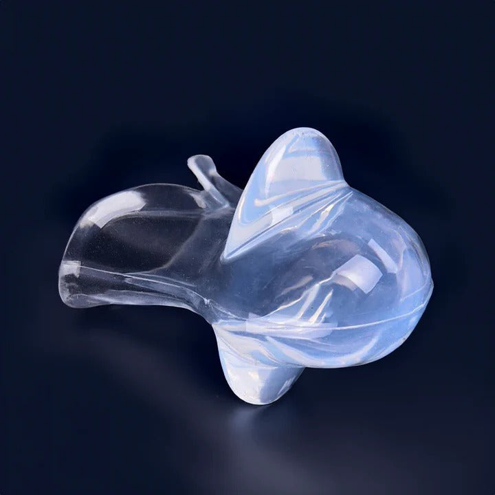 Silicone Tongue Stabilizer - Nighttime Breathing Aid for Improved Sleep & Snoring Relief