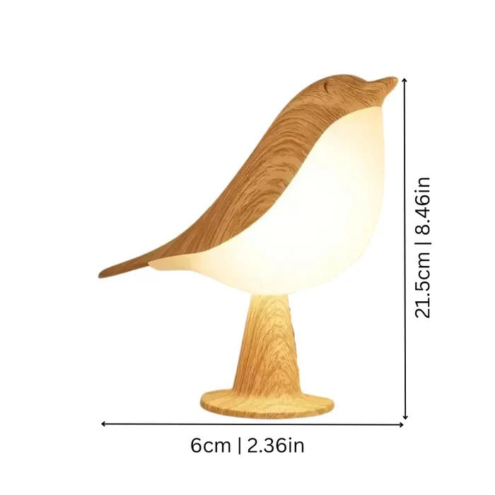Color Changing Bird Shaped Table Lamp - Unique Decorative Lighting for Home & Office