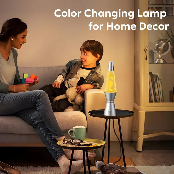 Color Changing Motion Lava Lamp - Mesmerizing Wax Flow & Ambient Lighting