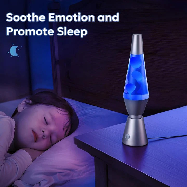 Color Changing Motion Lava Lamp - Mesmerizing Wax Flow & Ambient Lighting