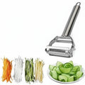 Premium Stainless Steel Vegetable Peeler with Versatile Julienne Blade Attachment for Effortless Food Preparation