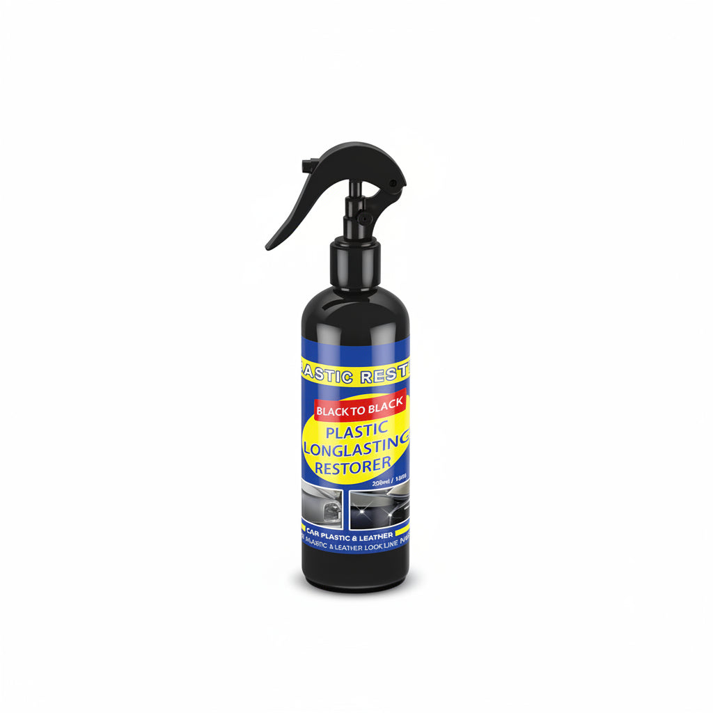 Premium Car Trim Restorer Coating - Revitalize Plastic, Vinyl & Leather Surfaces for a Like-New Finish