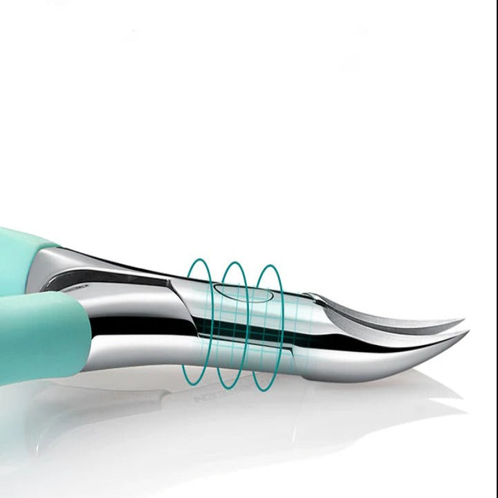 Professional Toenail Clipper with Extra Wide Jaw Opening for Easy Use - Ergonomic Design for Thick Nails