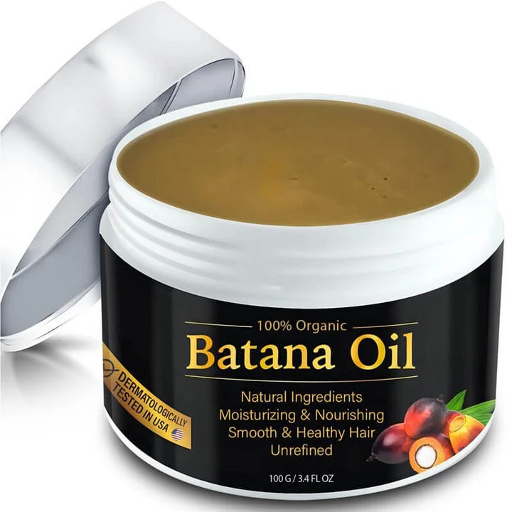 Batana Hair Oil with Rosemary & Vitamin E - Deep Moisture Support for Healthy Hair