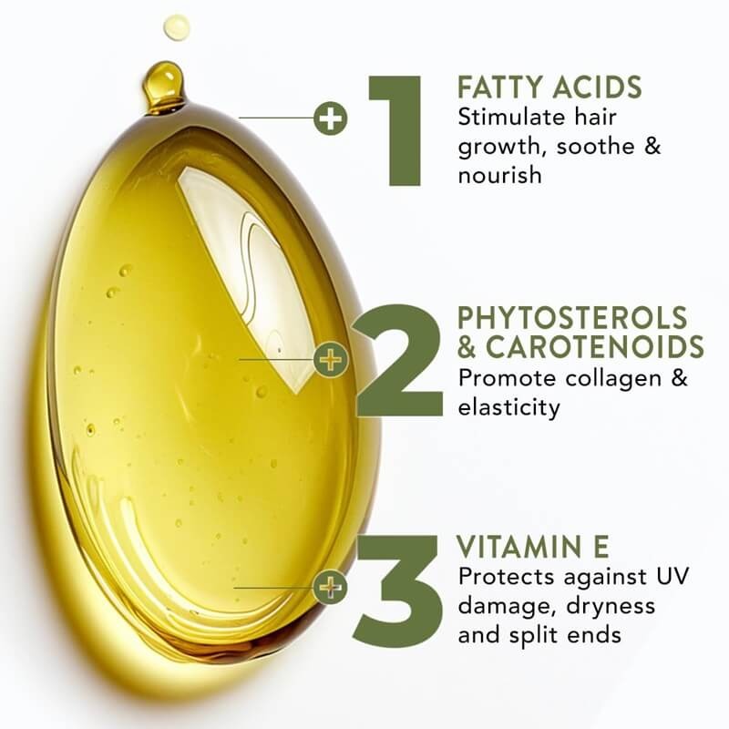 Batana Hair Oil with Rosemary & Vitamin E - Deep Moisture Support for Healthy Hair