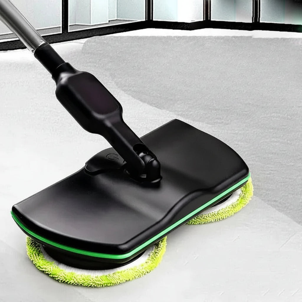 Cordless Rechargeable Electric Spin Mop with Rotating Cleaning Pads - Effortless Floor Cleaning & Deep Sanitization