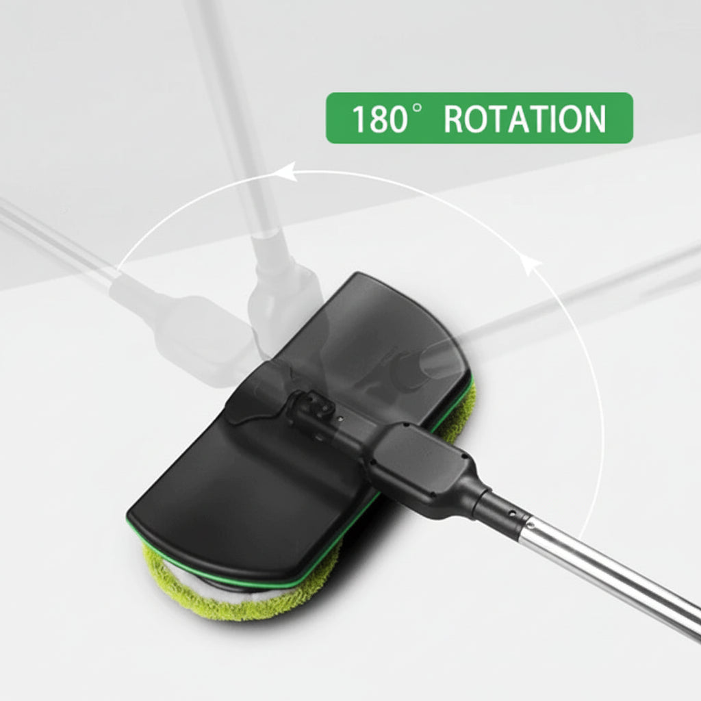Cordless Rechargeable Electric Spin Mop with Rotating Cleaning Pads - Effortless Floor Cleaning & Deep Sanitization