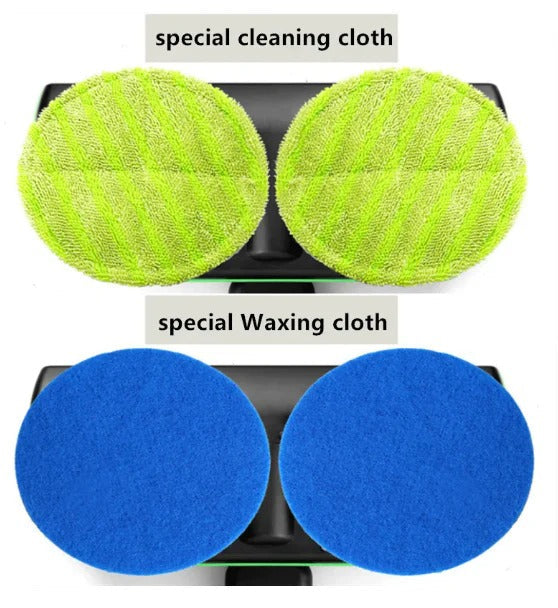 Cordless Rechargeable Electric Spin Mop with Rotating Cleaning Pads - Effortless Floor Cleaning & Deep Sanitization