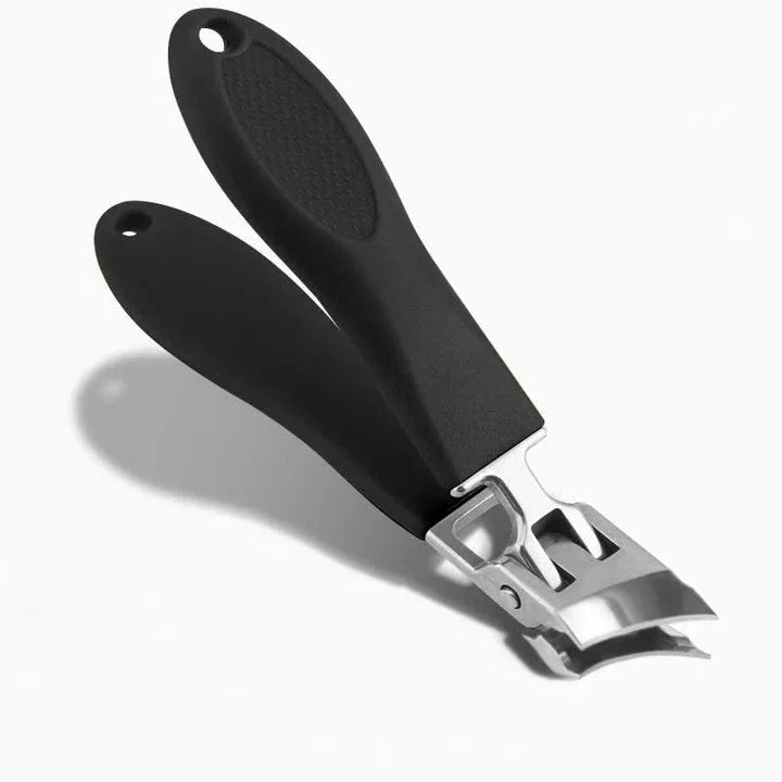 Premium Wide Jaw Nail Clippers with Reinforced Cutting Edge for Effortless Grooming