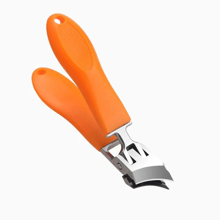 Premium Wide Jaw Nail Clippers with Reinforced Cutting Edge for Effortless Grooming