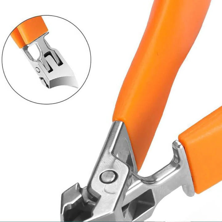 Premium Wide Jaw Nail Clippers with Reinforced Cutting Edge for Effortless Grooming
