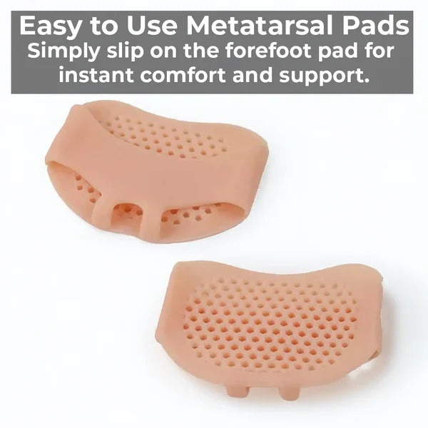 Gel Metatarsal Foot Pads - Ultimate Forefoot Cushioning & Pressure Relief for Comfort & Support