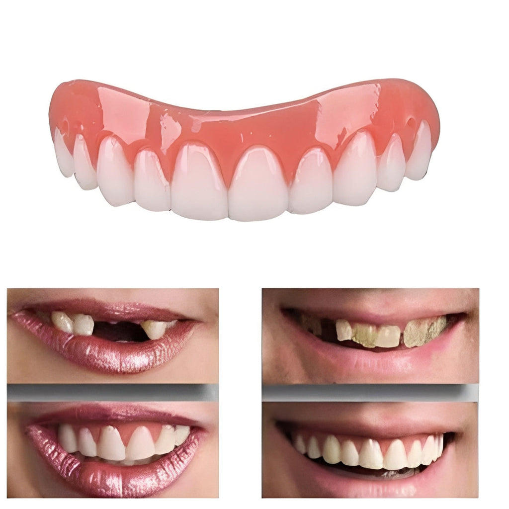 Premium Reusable Artificial Tooth Veneers for Short-Term Cosmetic Enhancement - Perfect Smile Solution