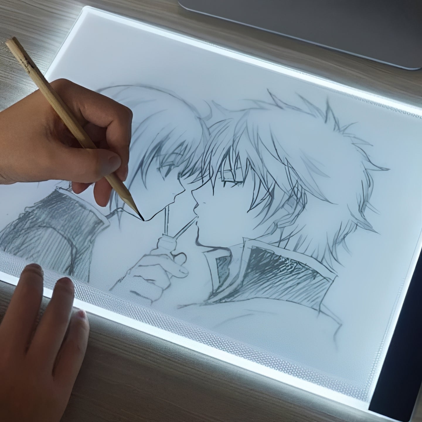 Adjustable Brightness LED Tracing Light Pad - Perfect for Drawing, Crafts, and Art Projects