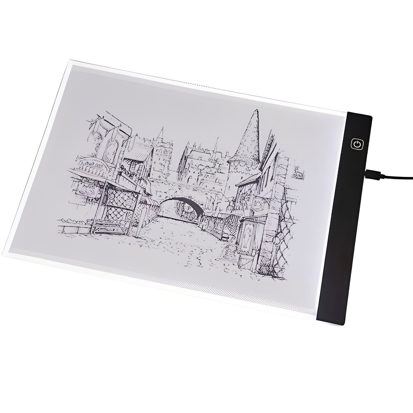 Adjustable Brightness LED Tracing Light Pad - Perfect for Drawing, Crafts, and Art Projects