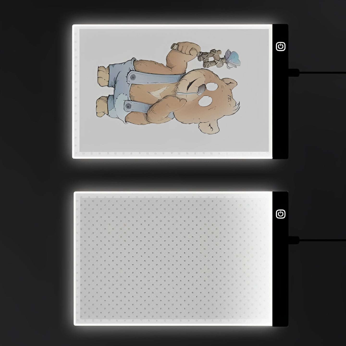 Adjustable Brightness LED Tracing Light Pad - Perfect for Drawing, Crafts, and Art Projects