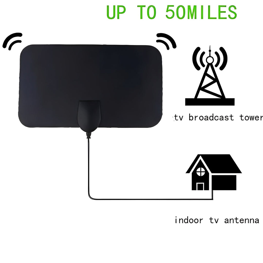 High-Performance Indoor TV Antenna for Superior Signal Reception - Boost Your Viewing Experience