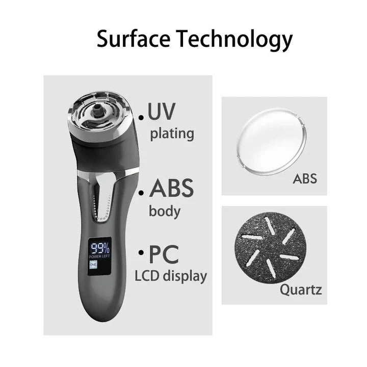 Electric Foot Callus Remover - Professional Hard Skin & Rough Patch Treatment for Smooth Feet