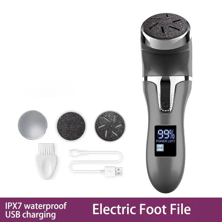 Electric Foot Callus Remover - Professional Hard Skin & Rough Patch Treatment for Smooth Feet