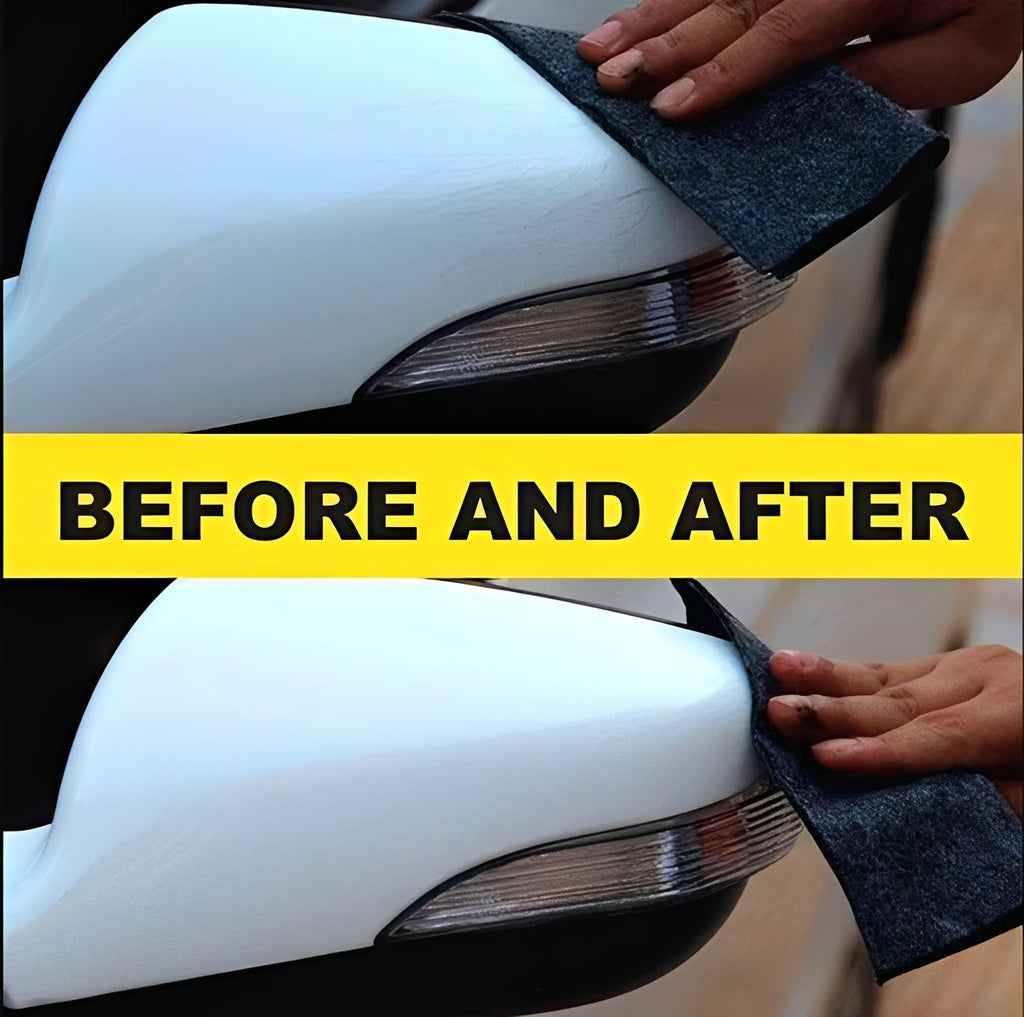 Nano Cloth for Car Surface Scratch Removal & Repair - Advanced Microfiber Technology for Flawless Finish