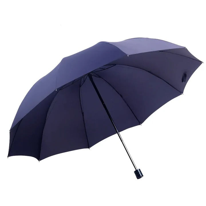 Extra Large Automatic Folding Umbrella - Wide Canopy for Maximum Coverage & Easy One-Handed Operation