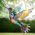 Rainbow Prism Glass Suncatcher - Decorative Bird & Owl Window Art for Vibrant Light Reflections