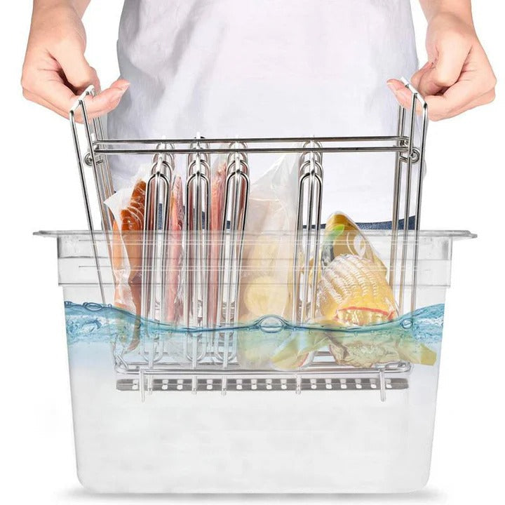 Premium Sous Vide Cooking Container with Lid - Precision Temperature Control for Perfectly Cooked Meals