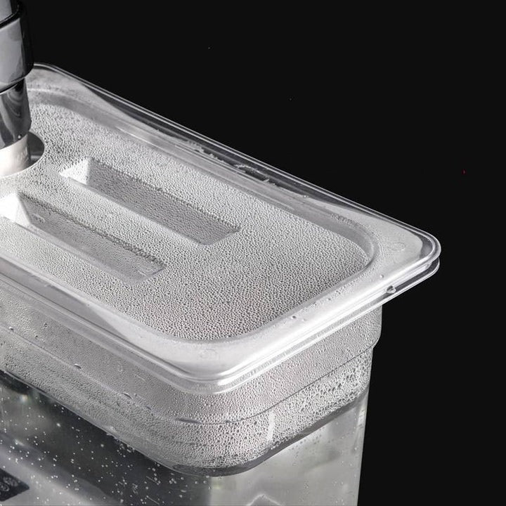 Premium Sous Vide Cooking Container with Lid - Precision Temperature Control for Perfectly Cooked Meals