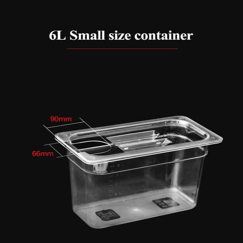 Premium Sous Vide Cooking Container with Lid - Precision Temperature Control for Perfectly Cooked Meals