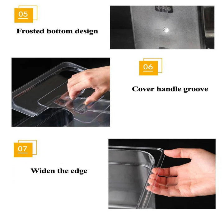 Premium Sous Vide Cooking Container with Lid - Precision Temperature Control for Perfectly Cooked Meals