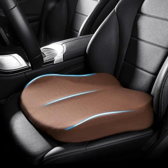 Portable Adult Car Seat Cushion for Enhanced Comfort & Extra Height - Ideal for Driving & Travel