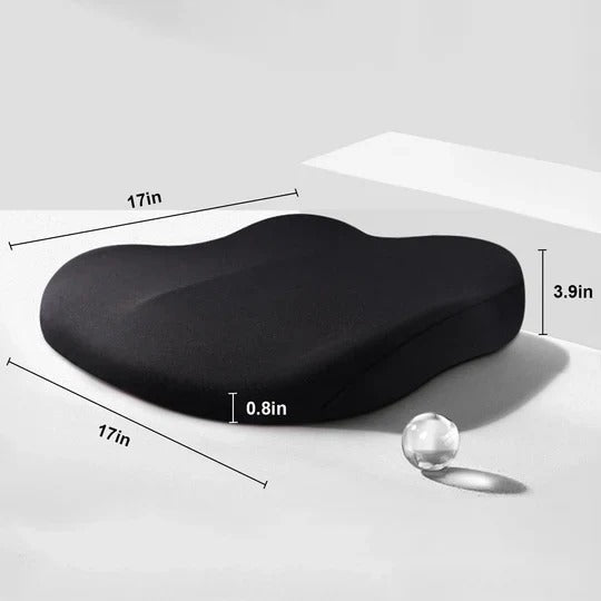 Portable Adult Car Seat Cushion for Enhanced Comfort & Extra Height - Ideal for Driving & Travel