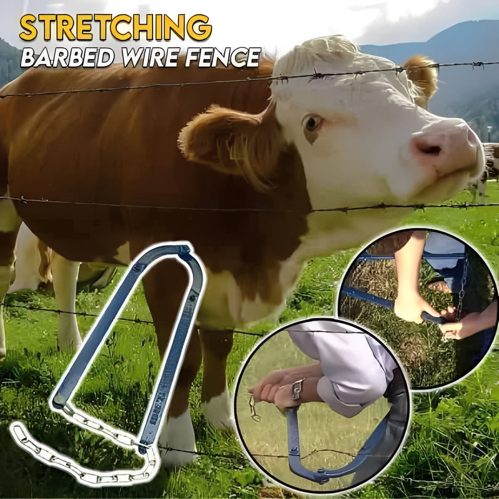 Texas Style Wire Fencing Repair Tool - Durable & Easy-to-Use Fence Repair Solution