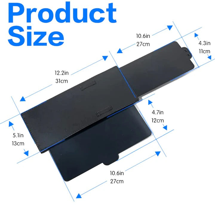 Universal Adjustable Sun Visor Extender for Car Windshield - Enhanced Sun Protection & Glare Reduction