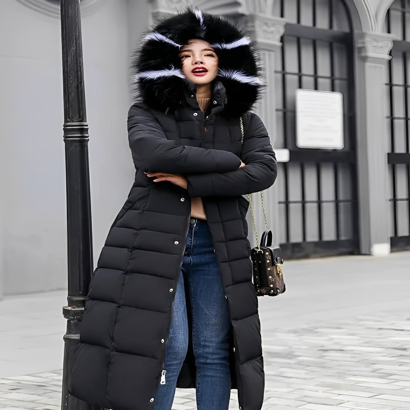 Premium Down-Filled Jacket for Cold Weather - Stylish & Warm Winter Outerwear