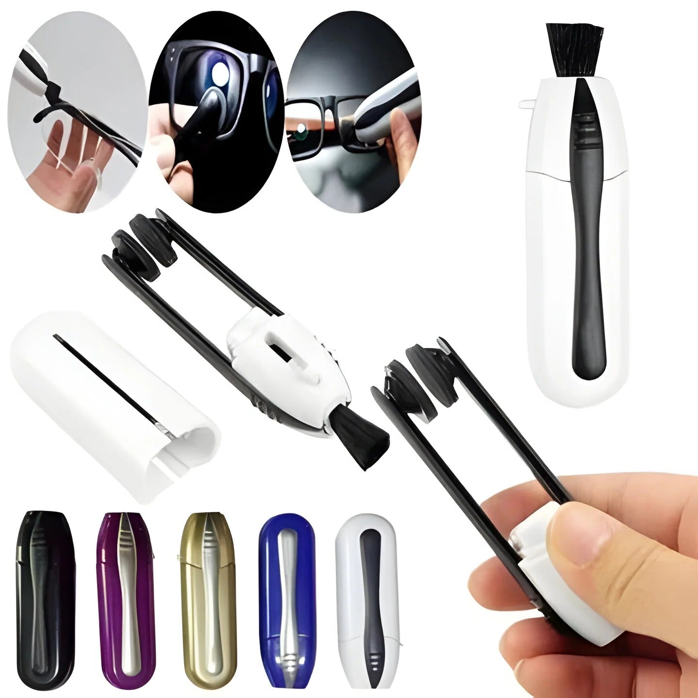 Premium Eyeglass Cleaning Kit - Lens & Screen Cleaner Tool for Crystal Clear Vision