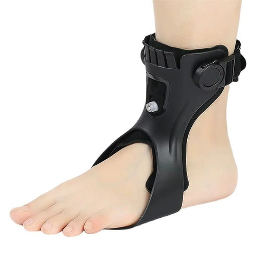 Adjustable Drop Foot Support Brace - Breathable Lining & Toe Lift for Comfort and Stability