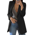 Chic Women's Open Front Blazer - Elegant Tailored Jacket for Stylish Outfits