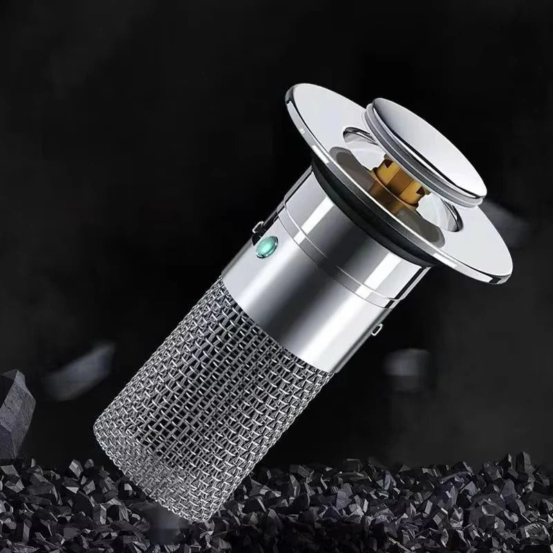 Pop-Up Sink Drain Plug with Hair & Debris Catcher - Ideal for Bathroom & Kitchen Use