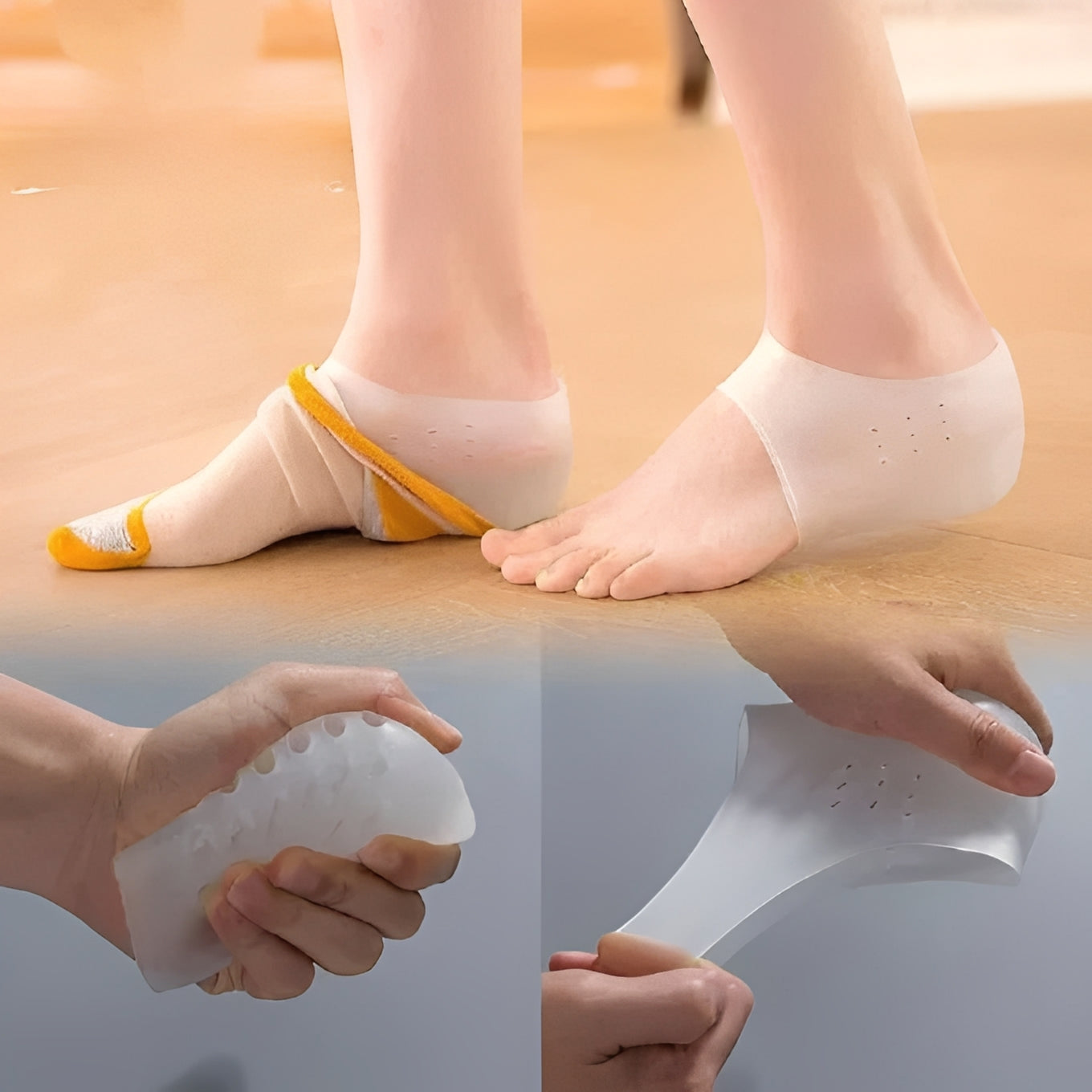 Adjustable Height Lift Insoles for Sneakers & Dress Shoes - Comfort & Support for All-Day Wear