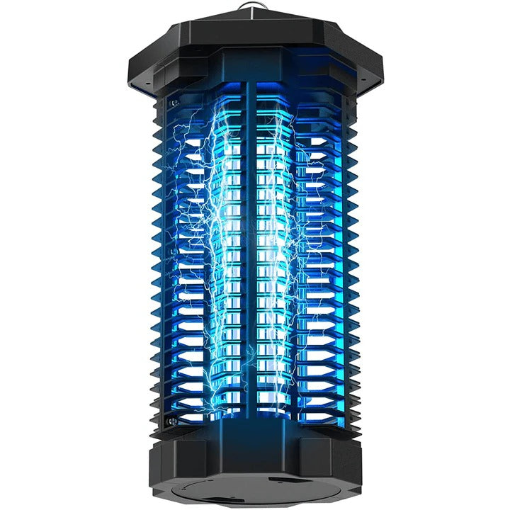 Electric Insect Zapper with UV Light & Easy Clean Collection Tray - Effective Bug Control for Indoor & Outdoor Use