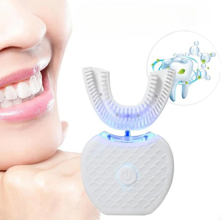 Advanced Ultrasonic Electric Toothbrush with Blue Light Technology for Superior Oral Care