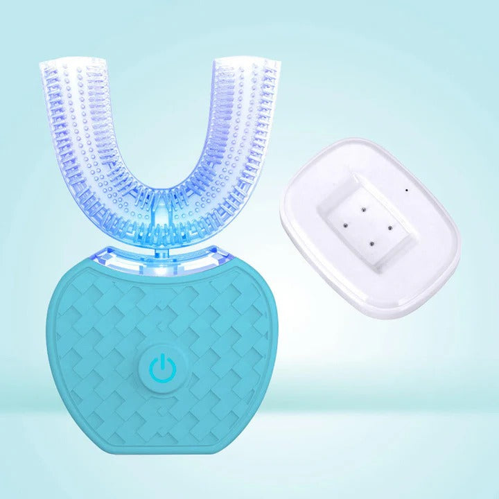 Advanced Ultrasonic Electric Toothbrush with Blue Light Technology for Superior Oral Care