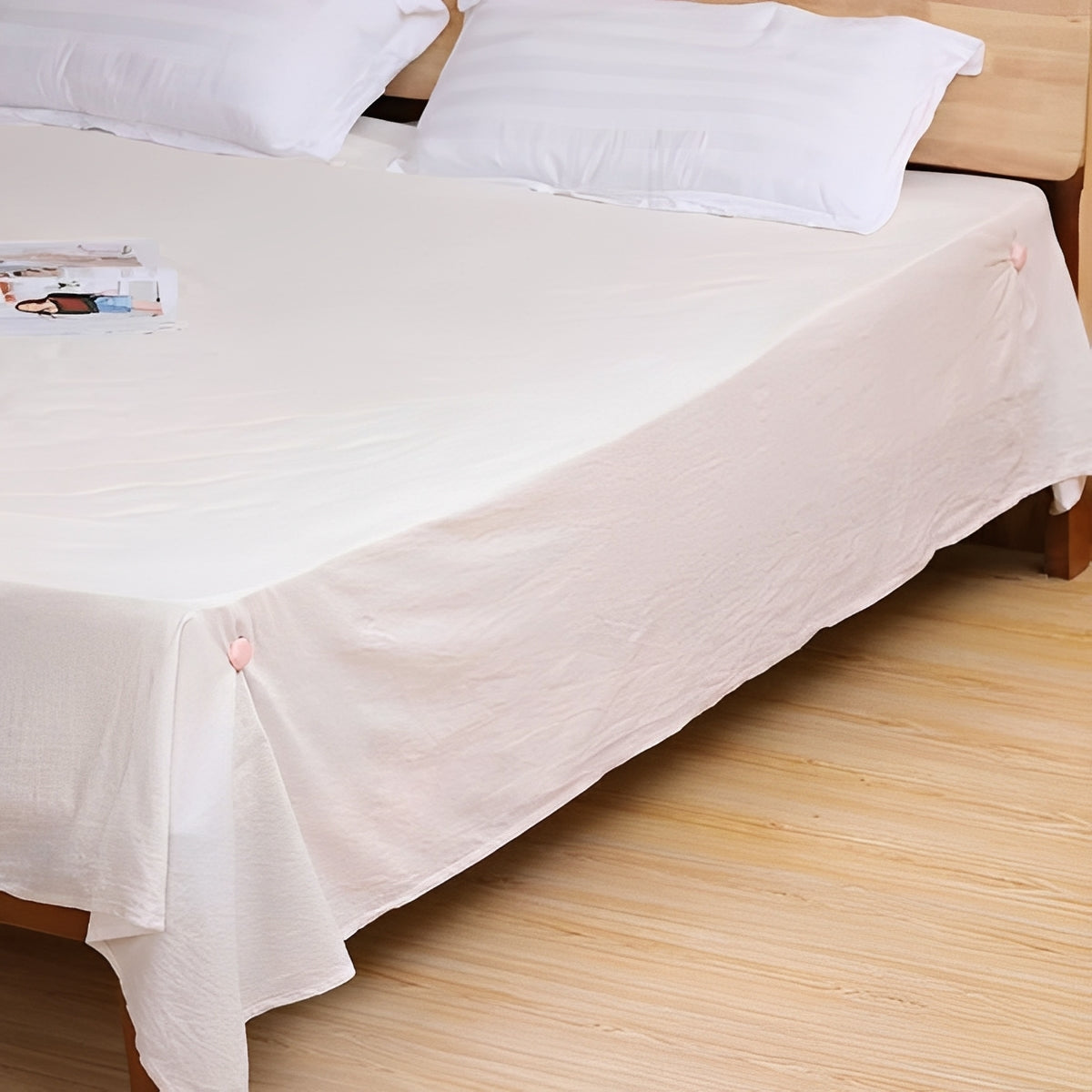 Premium Bed Sheet Fastener Clips - Strong Grip Support for Secure, Wrinkle-Free Bedding