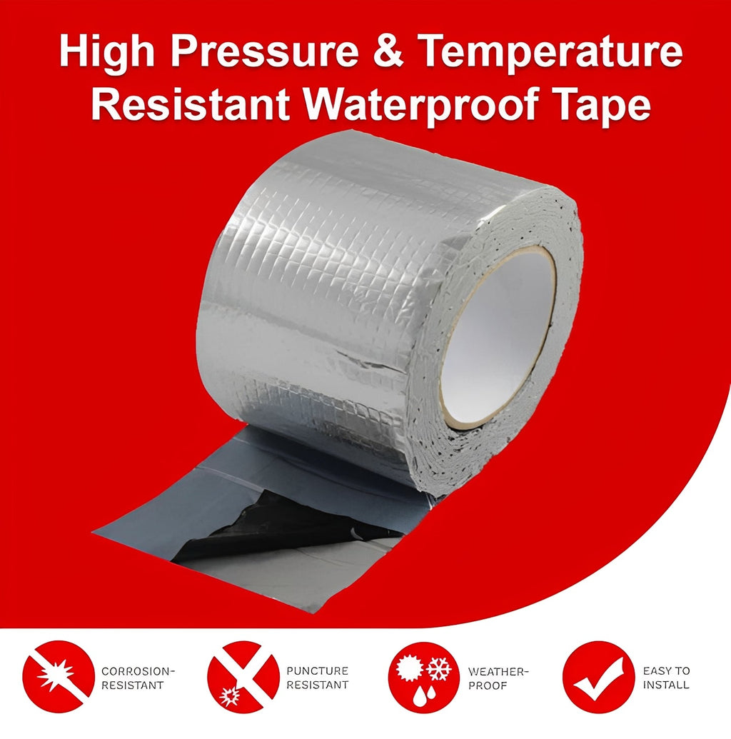Heavy-Duty Waterproof Repair Tape - High Pressure & Heat Resistant for Ultimate Durability