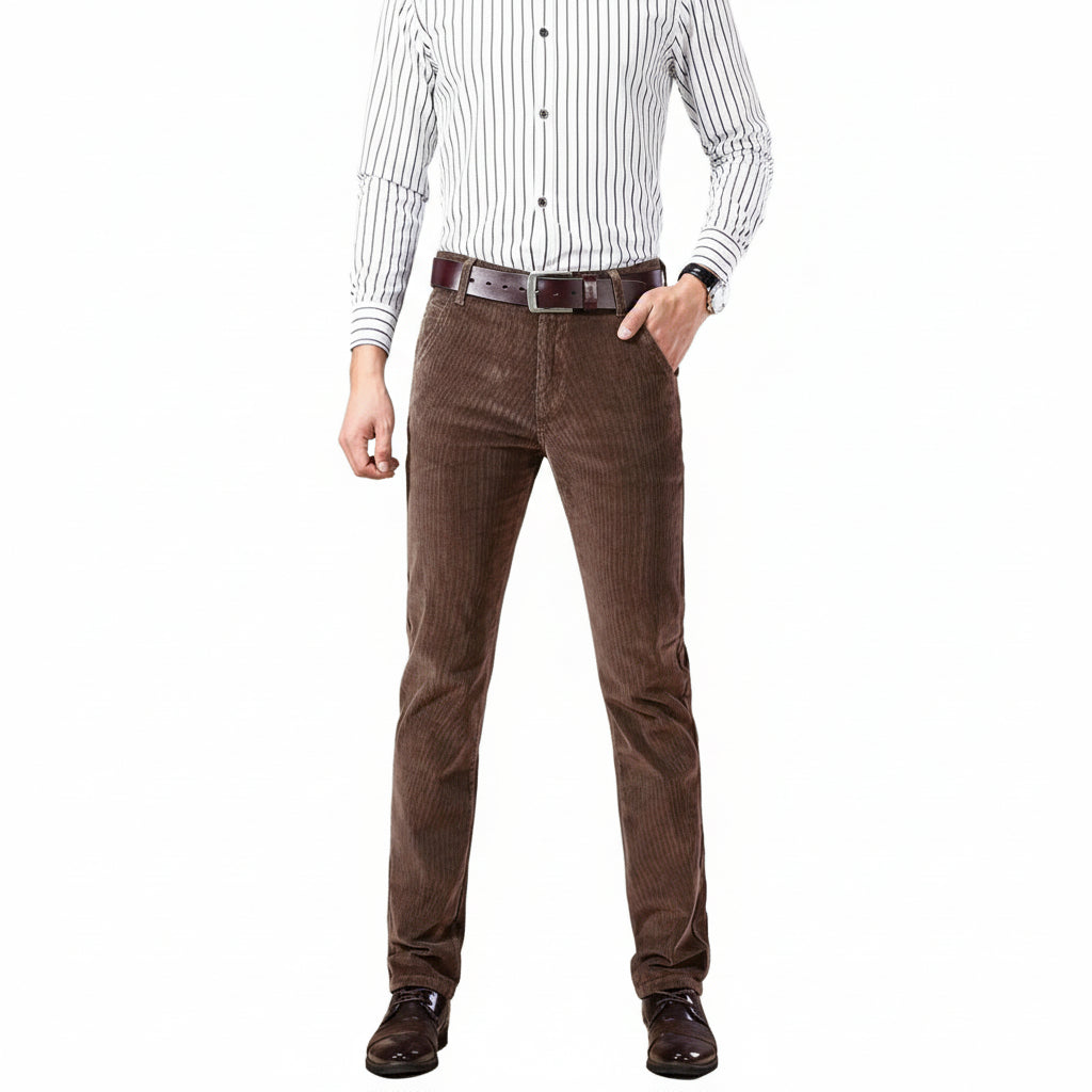 Men's Classic Corduroy Pants - Stylish & Comfortable Casual Wear for Everyday Use