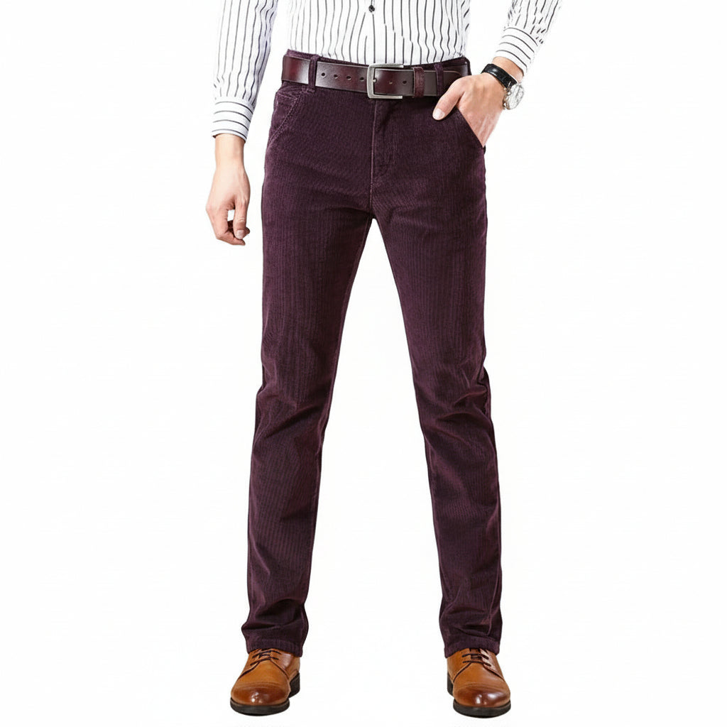Men's Classic Corduroy Pants - Stylish & Comfortable Casual Wear for Everyday Use