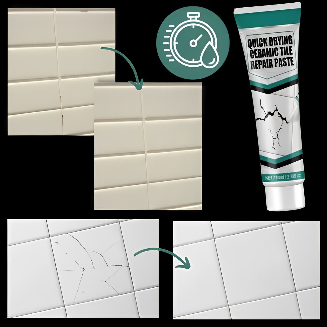 Premium Ceramic Surface Repair Kit - Includes Filling Paste for Flawless Restoration