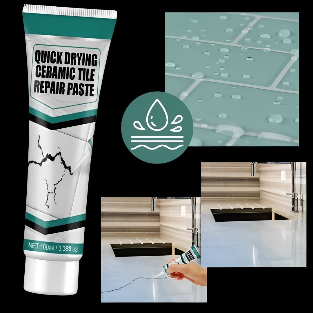 Premium Ceramic Surface Repair Kit - Includes Filling Paste for Flawless Restoration